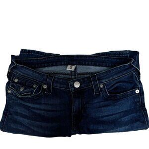 True Religion Women's Stella Skinny Denim Jeans Low Rise Size 30